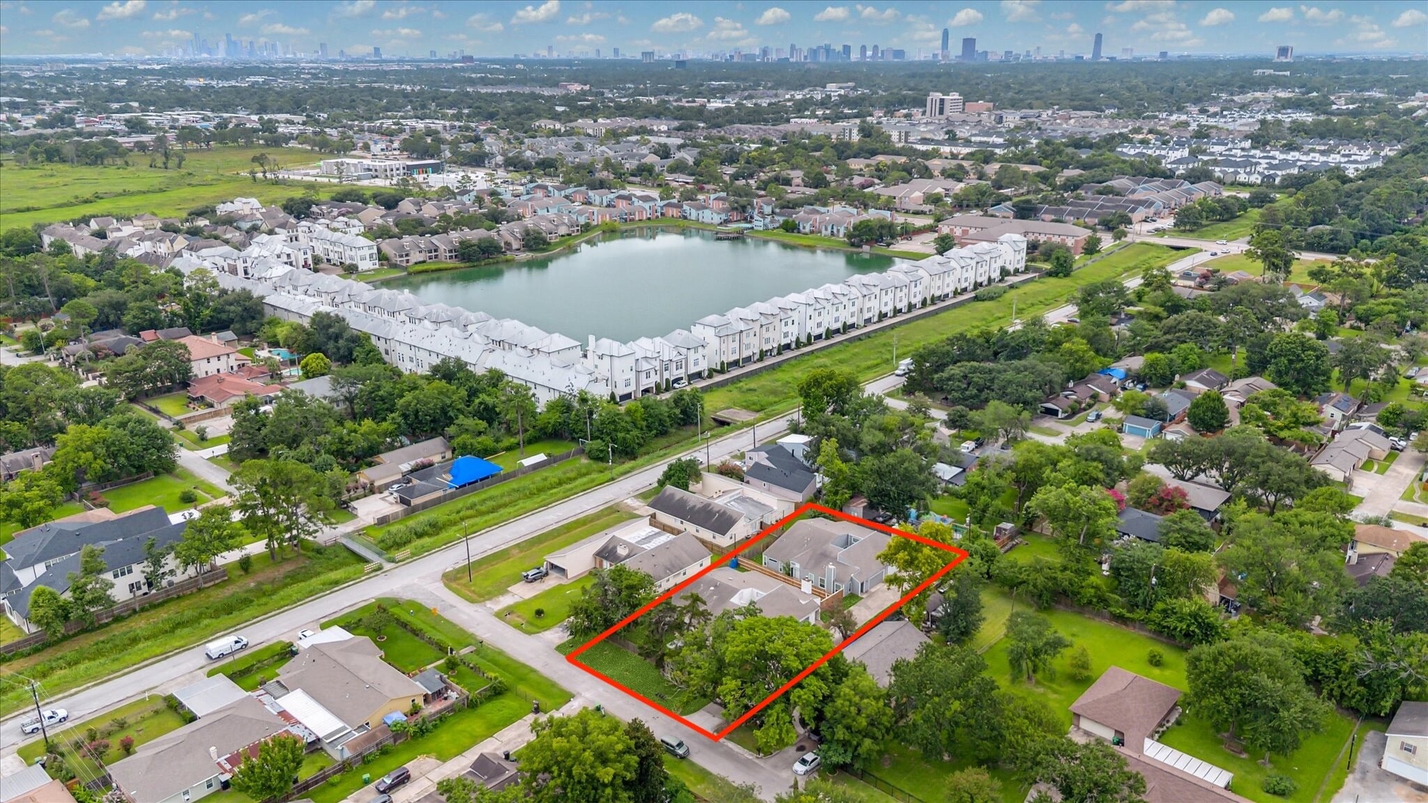 9009 Carousel Ln, Houston, TX for sale Aerial- Image 1 of 1