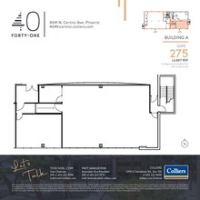 4041 N Central Ave, Phoenix, AZ for lease Floor Plan- Image 1 of 1