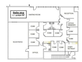 1717 Precinct Line Rd, Hurst, TX for lease Floor Plan- Image 1 of 1