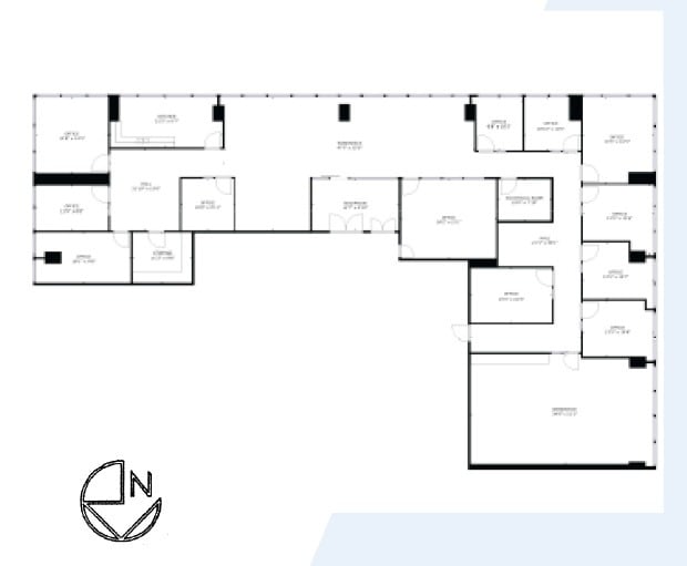 1050 W Pender St, Vancouver, BC for lease Floor Plan- Image 1 of 1