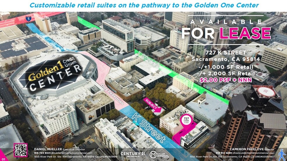 725-727 K St, Sacramento, CA for lease - Building Photo - Image 1 of 13