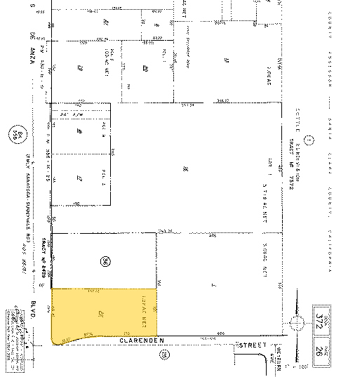 1054 S DeAnza Blvd, San Jose, CA for lease - Plat Map - Image 2 of 9