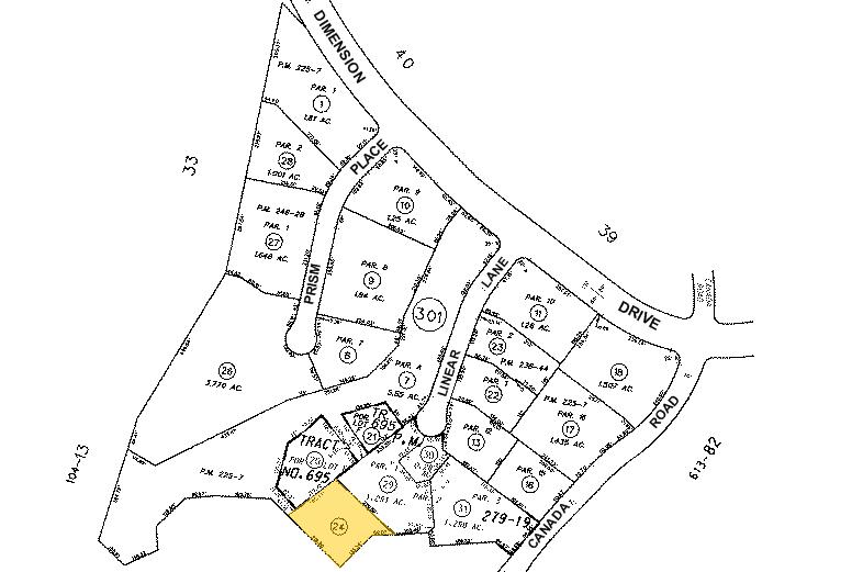 20845 Canada Rd, Lake Forest, CA for sale Plat Map- Image 1 of 1