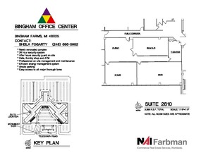 30600-30700 - 30800 Telegraph Rd, Bingham Farms, MI for lease Floor Plan- Image 1 of 1