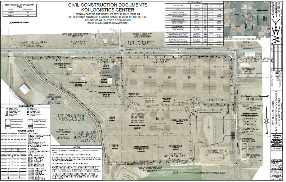 SW corner of HWY 52 and CR 23, Fort Lupton, CO for sale - Site Plan - Image 1 of 2