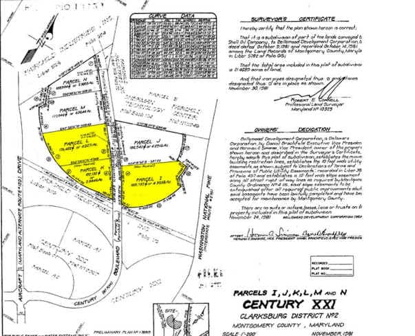 20250 Century Blvd, Germantown, MD for sale - Plat Map - Image 2 of 11