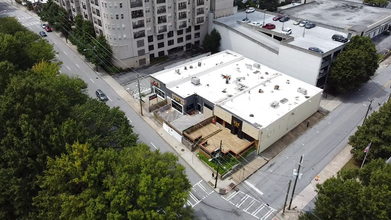 554 Piedmont Ave NE, Atlanta, GA - aerial  map view