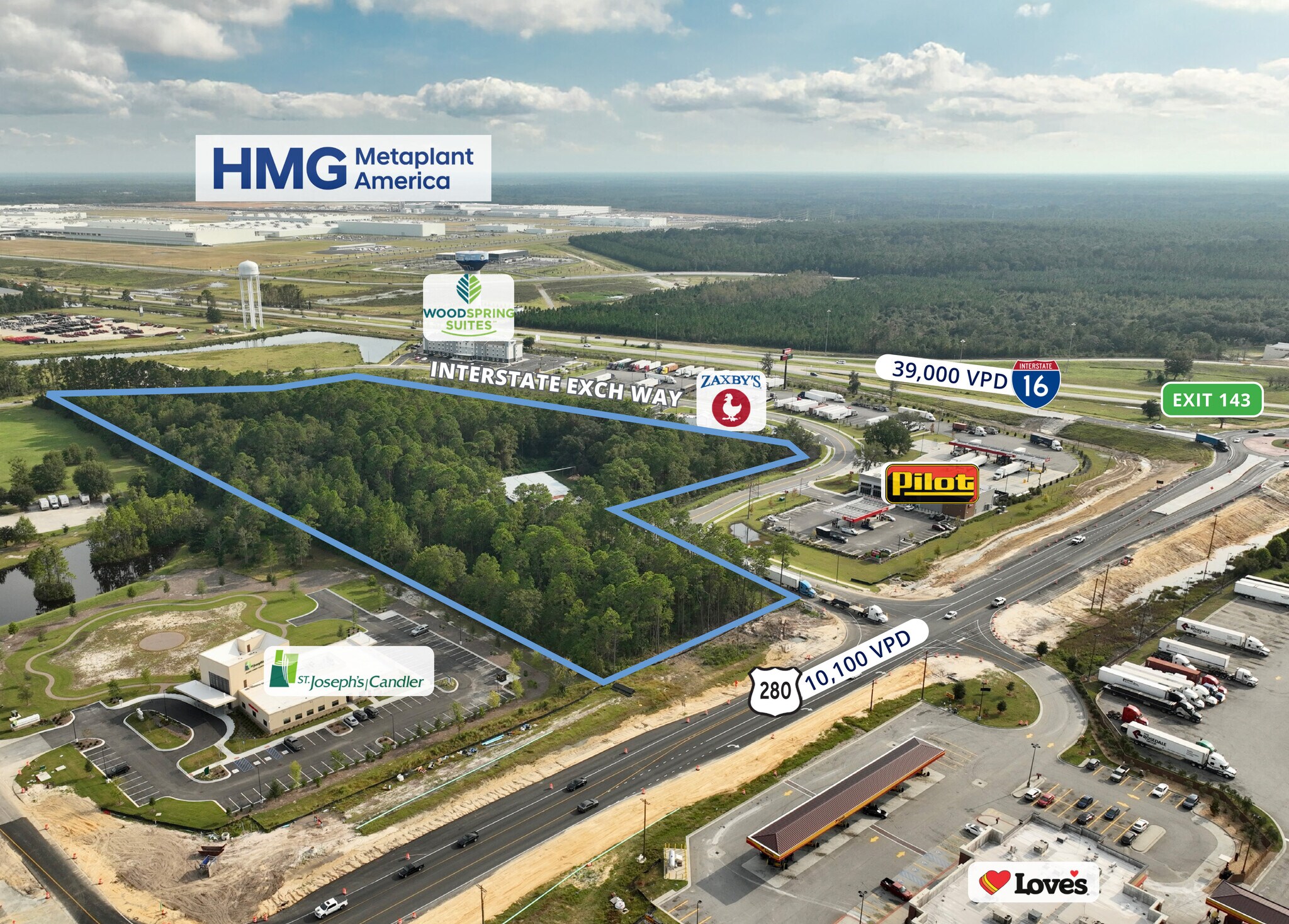 11232 US Highway 280, Ellabell, GA for sale Building Photo- Image 1 of 7