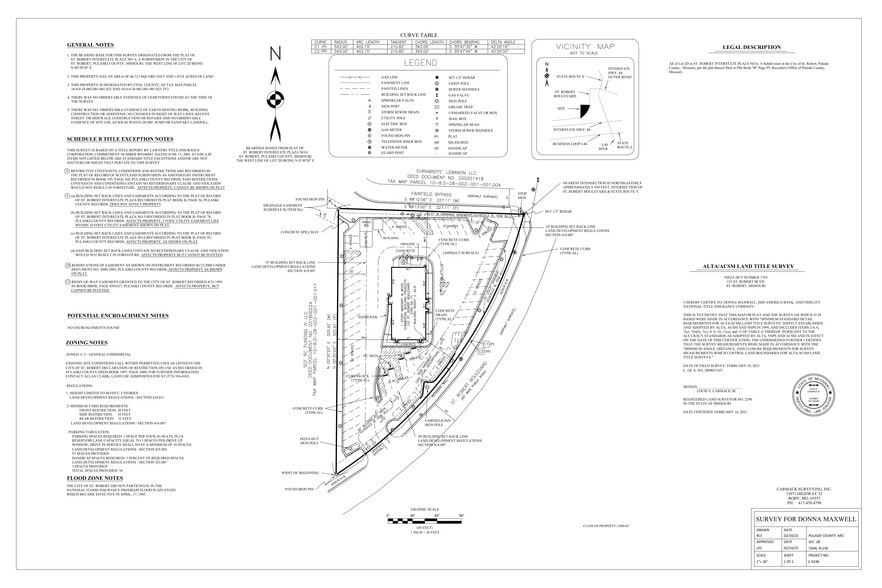 133 Saint Robert Blvd, Saint Robert, MO for lease - Site Plan - Image 3 of 3