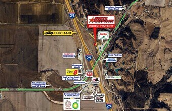 110 Liberty Ln, Rock Port, MO - AERIAL map view - Image1