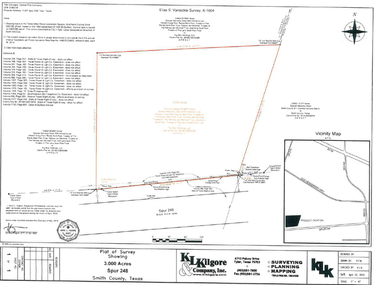 11241 Spur 248, Tyler, TX for sale - Plat Map - Image 2 of 2