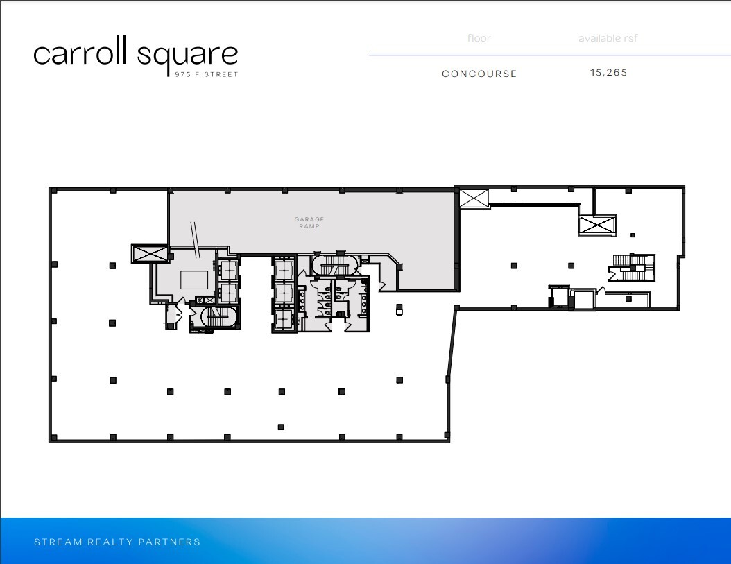 975 F St NW, Washington, DC for lease Floor Plan- Image 1 of 1