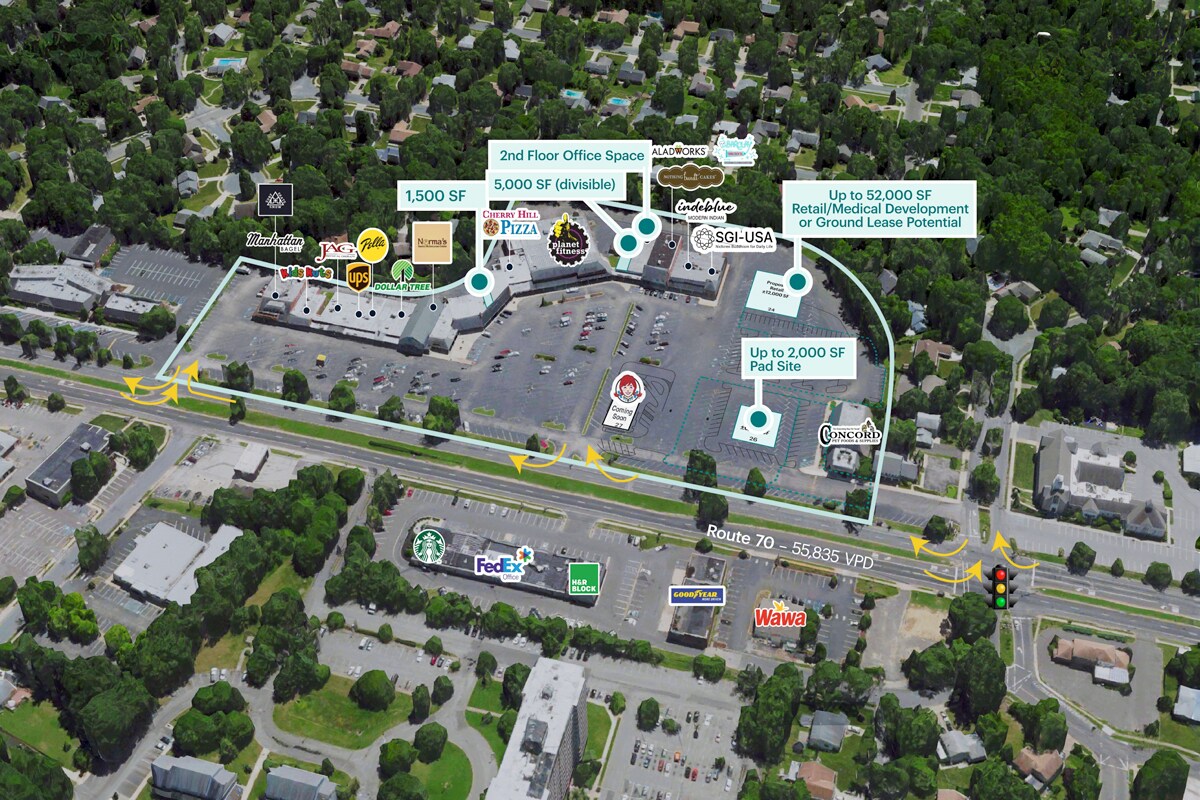 1409 Route 70 E, Cherry Hill, NJ for lease Interior Photo- Image 1 of 1