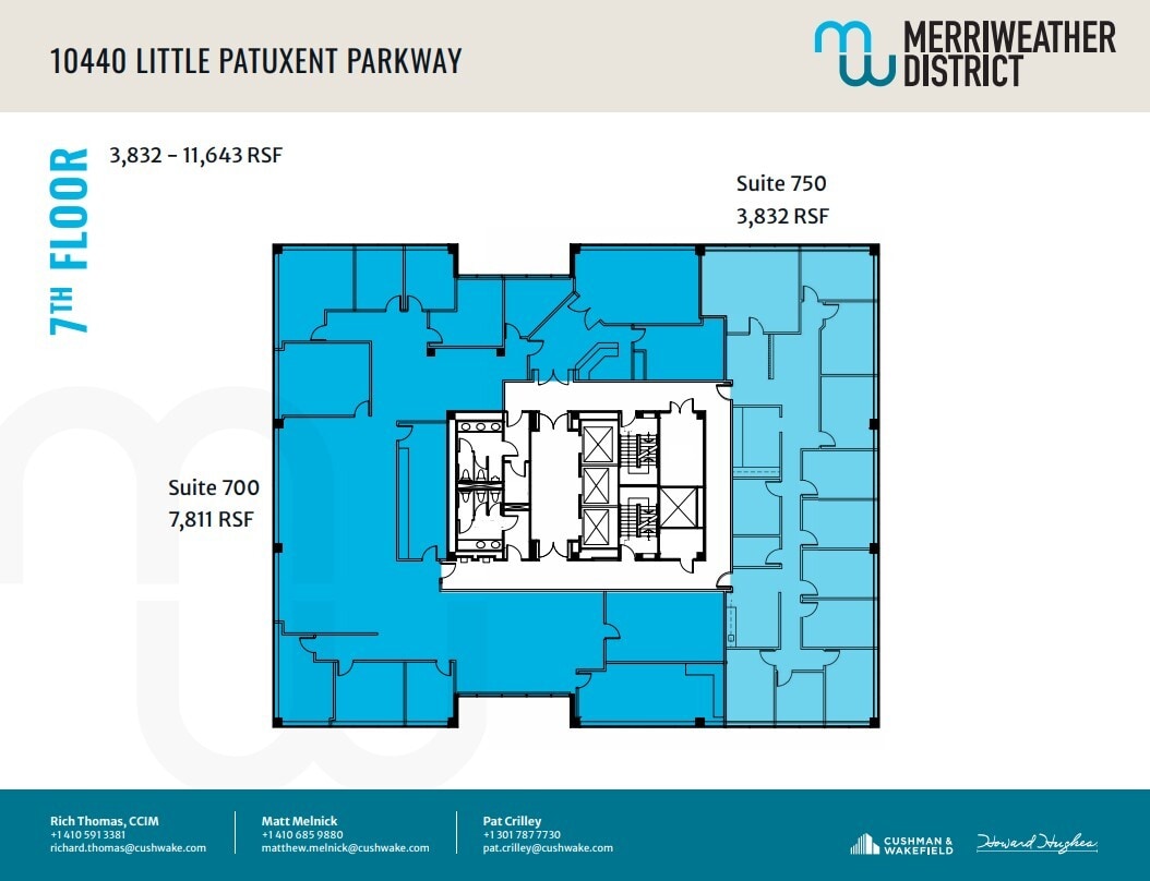 10480 Little Patuxent Pky, Columbia, MD for lease Floor Plan- Image 1 of 1