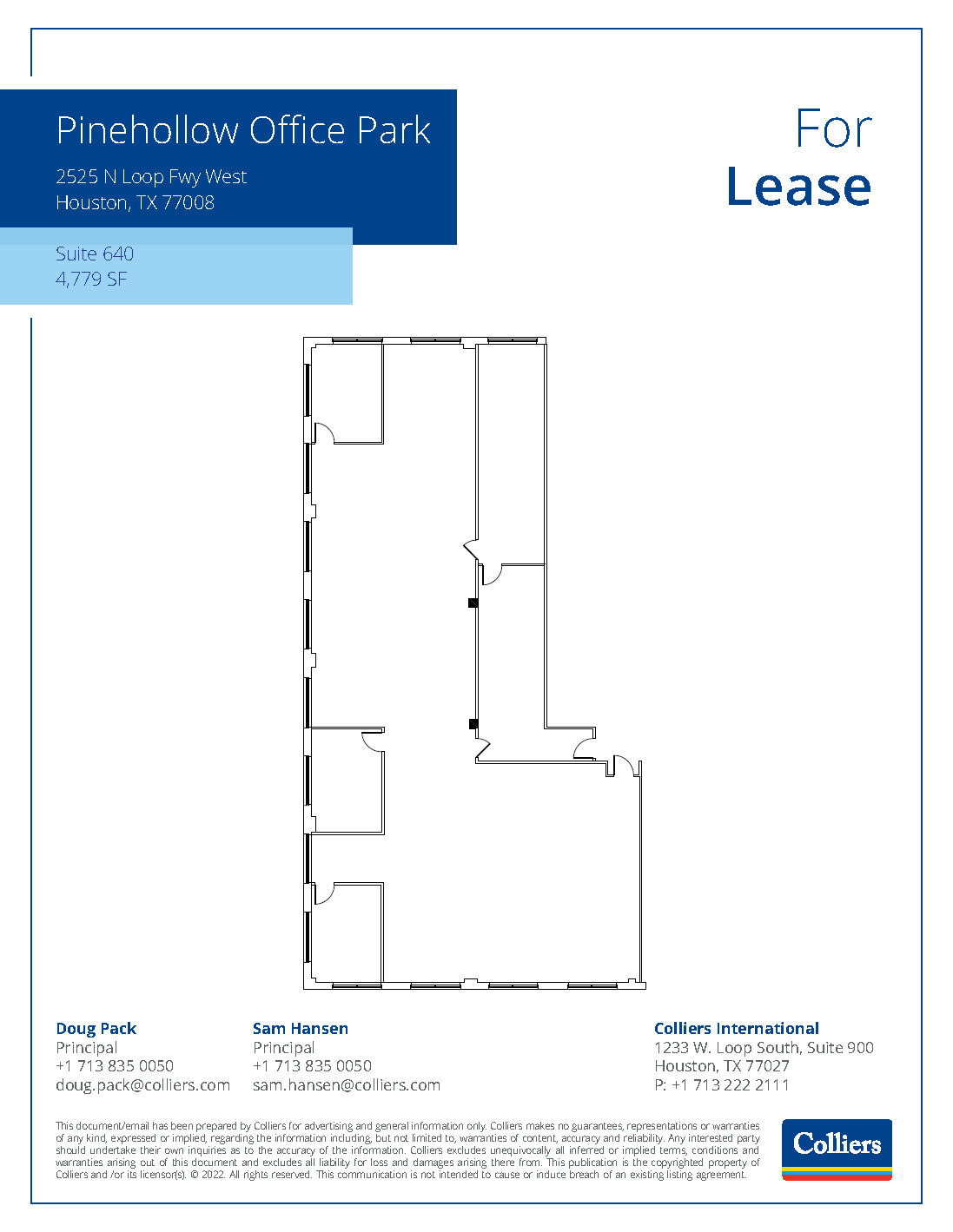 2525 N Loop Fwy W, Houston, TX for lease Floor Plan- Image 1 of 1