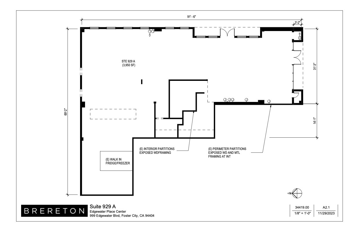 969-999 E Edgewater Blvd, Foster City, CA for lease Floor Plan- Image 1 of 1