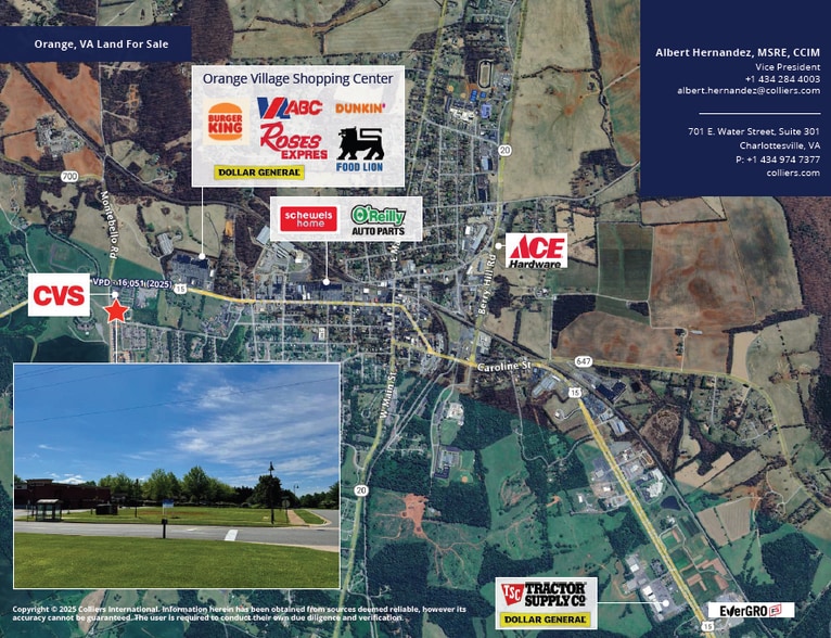 14612 Round Hill Rd, Orange, VA for lease - Aerial - Image 2 of 2