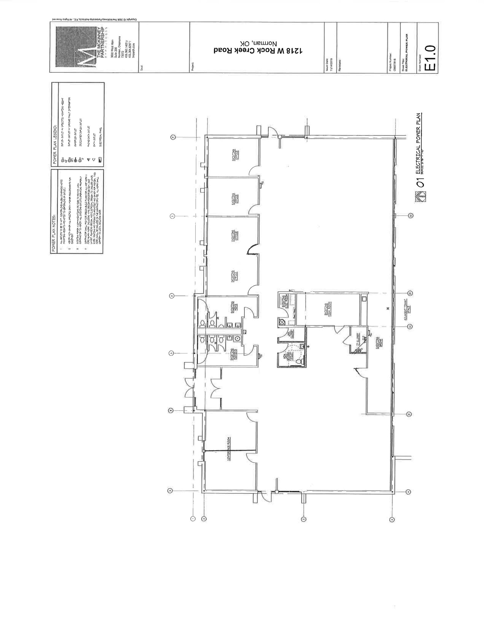 1218 W Rock Creek Rd, Norman, OK for lease Site Plan- Image 1 of 10