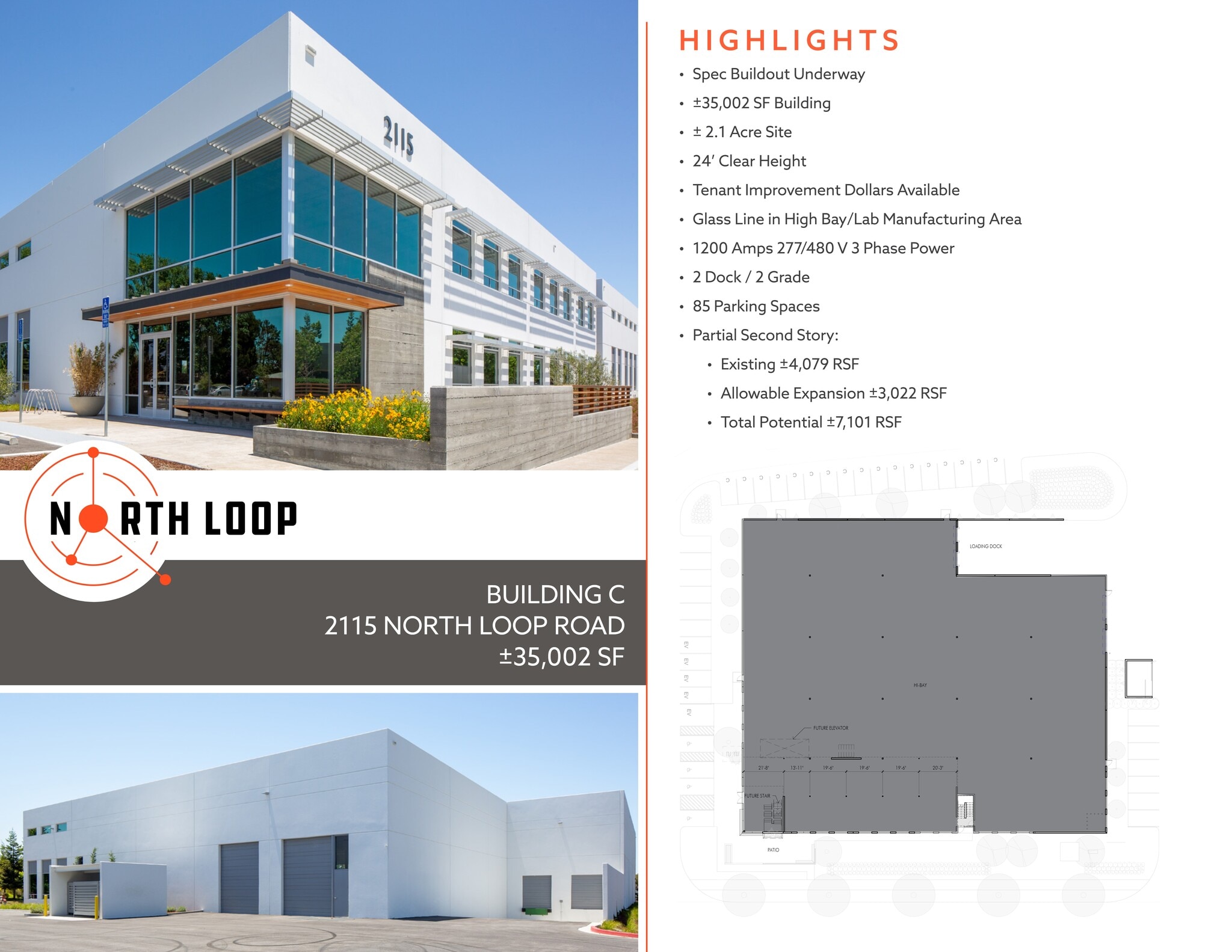 2115 North Loop Rd, Alameda, CA for lease Site Plan- Image 1 of 2