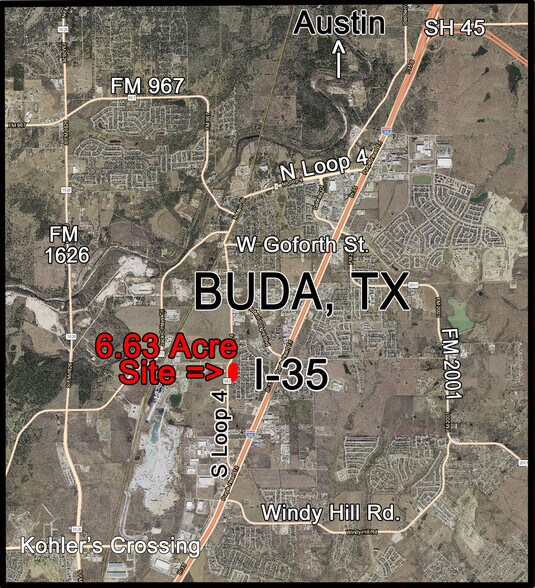 2099 S Loop 4, Buda, TX 78610 Meadows at Buda Commercial Land North