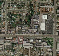 910 E Whittier Blvd, La Habra, CA - AERIAL map view