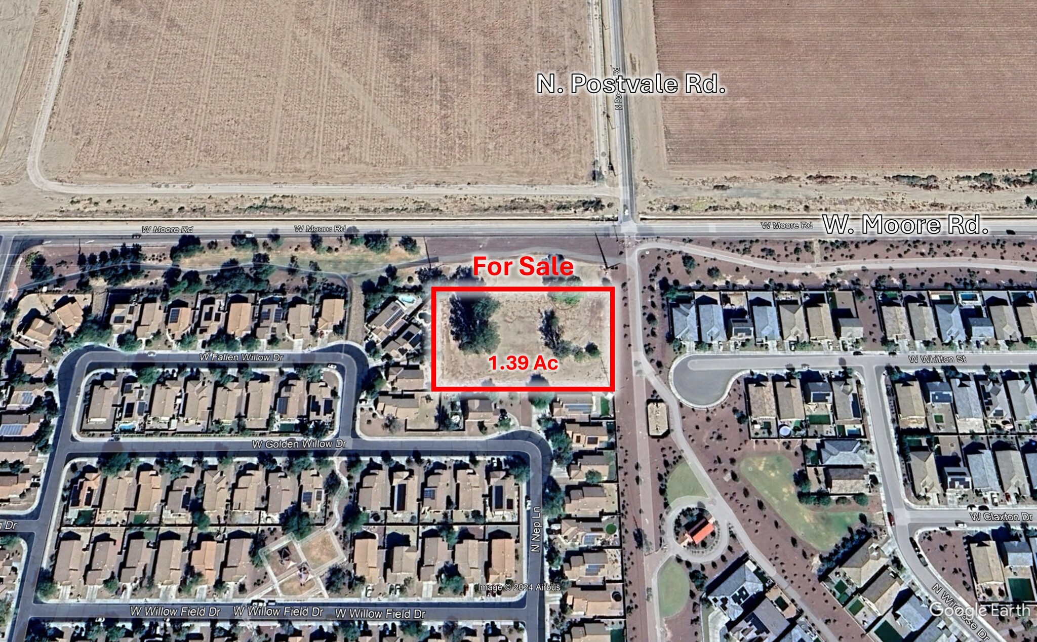 11033 W. Moore Road, Marana, AZ for sale Aerial- Image 1 of 7