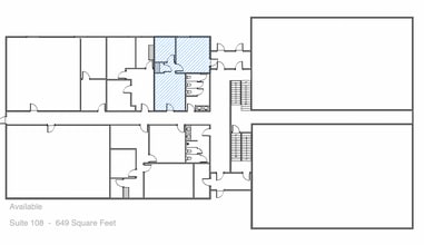 1603 E 19th St, Edmond, OK for lease Typical Floor Plan- Image 2 of 2