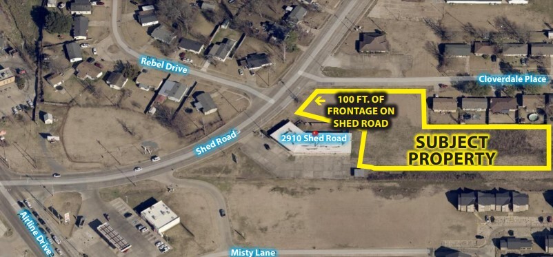 Shed Road, Bossier City, LA for sale - Primary Photo - Image 1 of 1