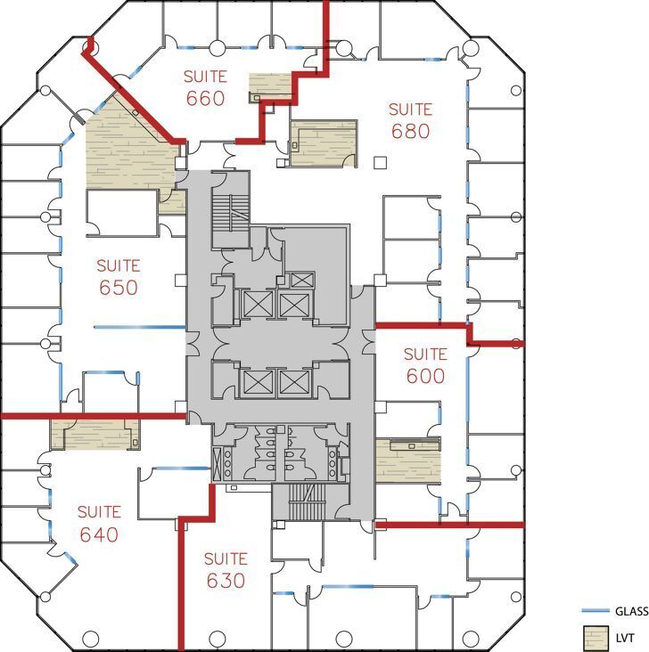 18100 Von Karman Ave, Irvine, CA for lease Floor Plan- Image 1 of 1