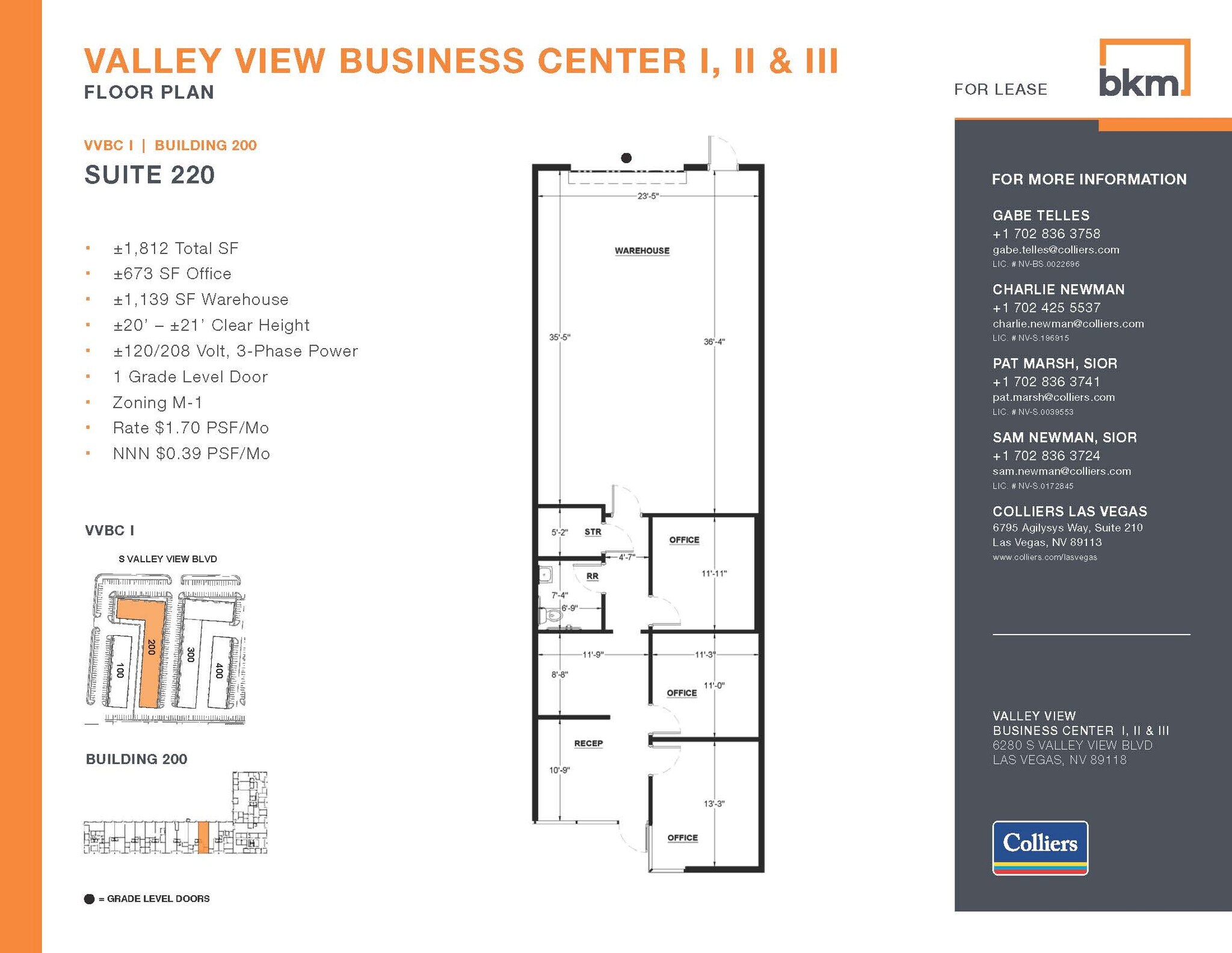 6625 S Valley View Blvd, Las Vegas, NV for lease Interior Photo- Image 1 of 1