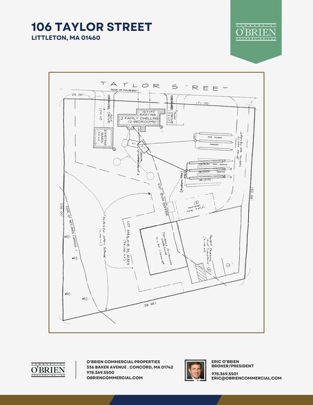 106 Taylor St, Littleton, MA for sale - Site Plan - Image 3 of 3