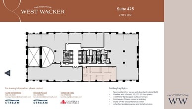 225 W Wacker Dr, Chicago, IL for lease Floor Plan- Image 1 of 1