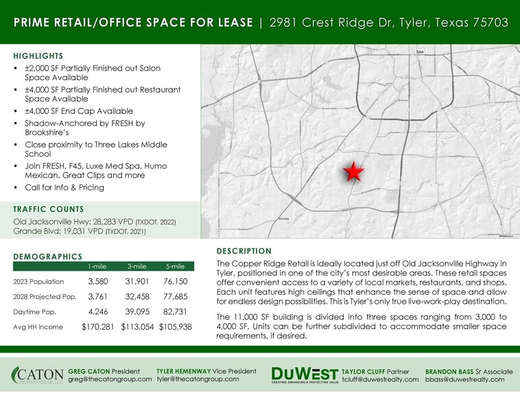 6961 Arbor Ridge Dr, Tyler, TX for lease - Building Photo - Image 2 of 6