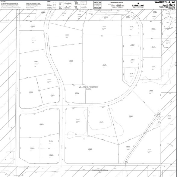 N53W24950 S Corporate Cir, Sussex, WI for lease - Plat Map - Image 2 of 9