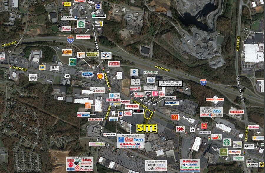 1862 US Highway 70 SE, Hickory, NC for lease - Primary Photo - Image 1 of 1