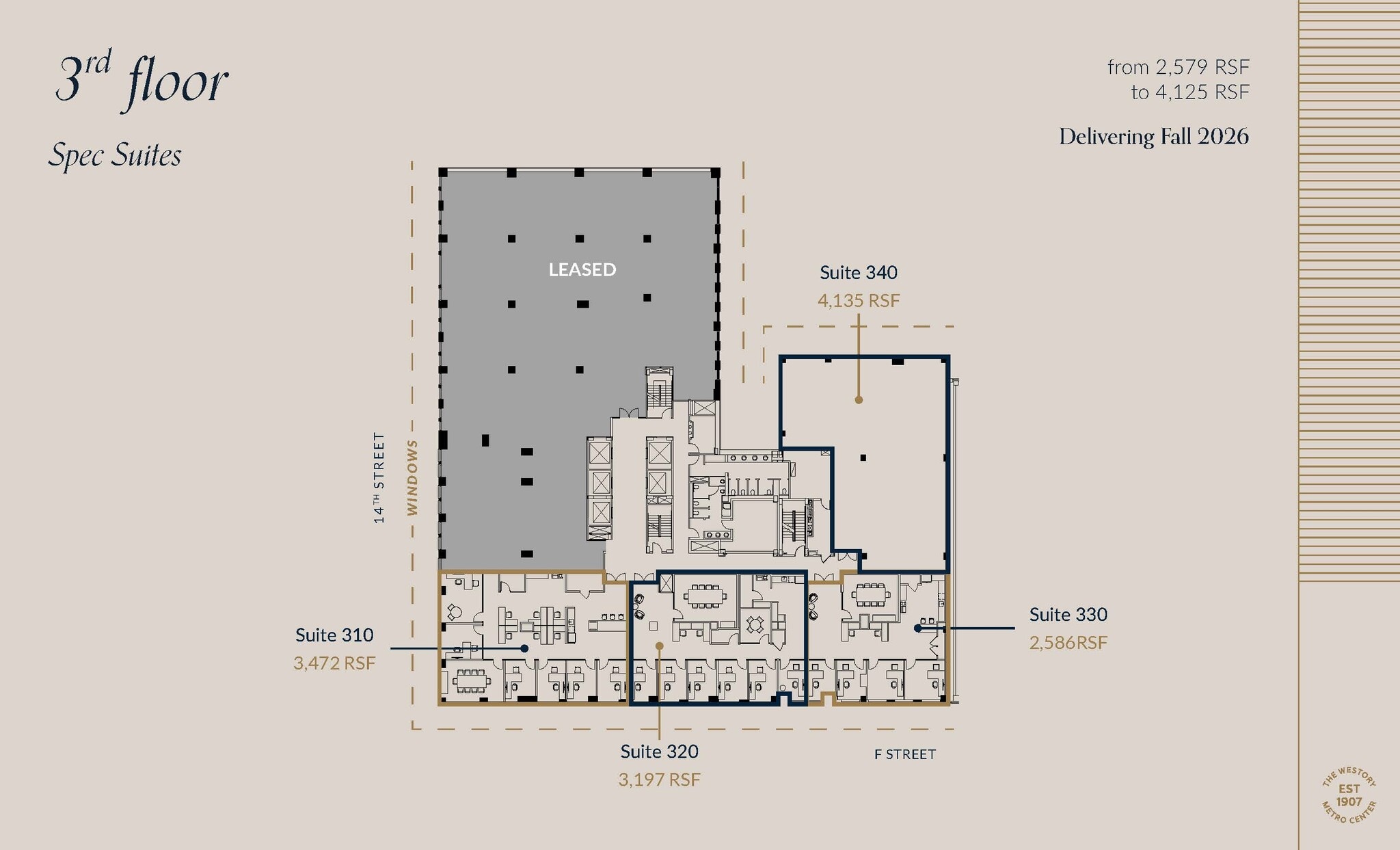 607 14th St NW, Washington, DC for lease Floor Plan- Image 1 of 2