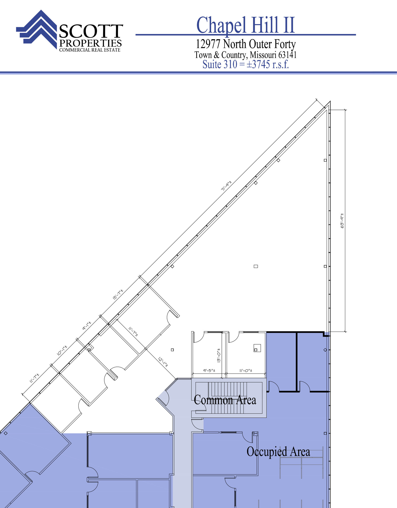 12977 N 40 Dr, Creve Coeur, MO for lease Floor Plan- Image 1 of 1