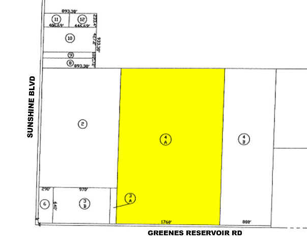 Greenes Reservoir Rd, Eloy, AZ for sale - Plat Map - Image 1 of 1