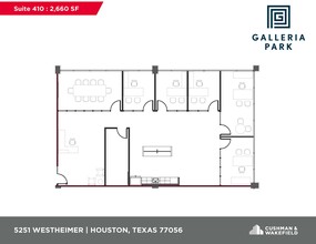 5251 Westheimer Rd, Houston, TX for lease Floor Plan- Image 2 of 2