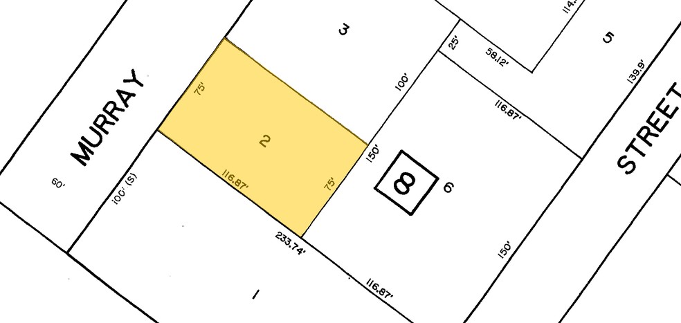 41 Murray St, Rahway, NJ for lease - Plat Map - Image 2 of 10