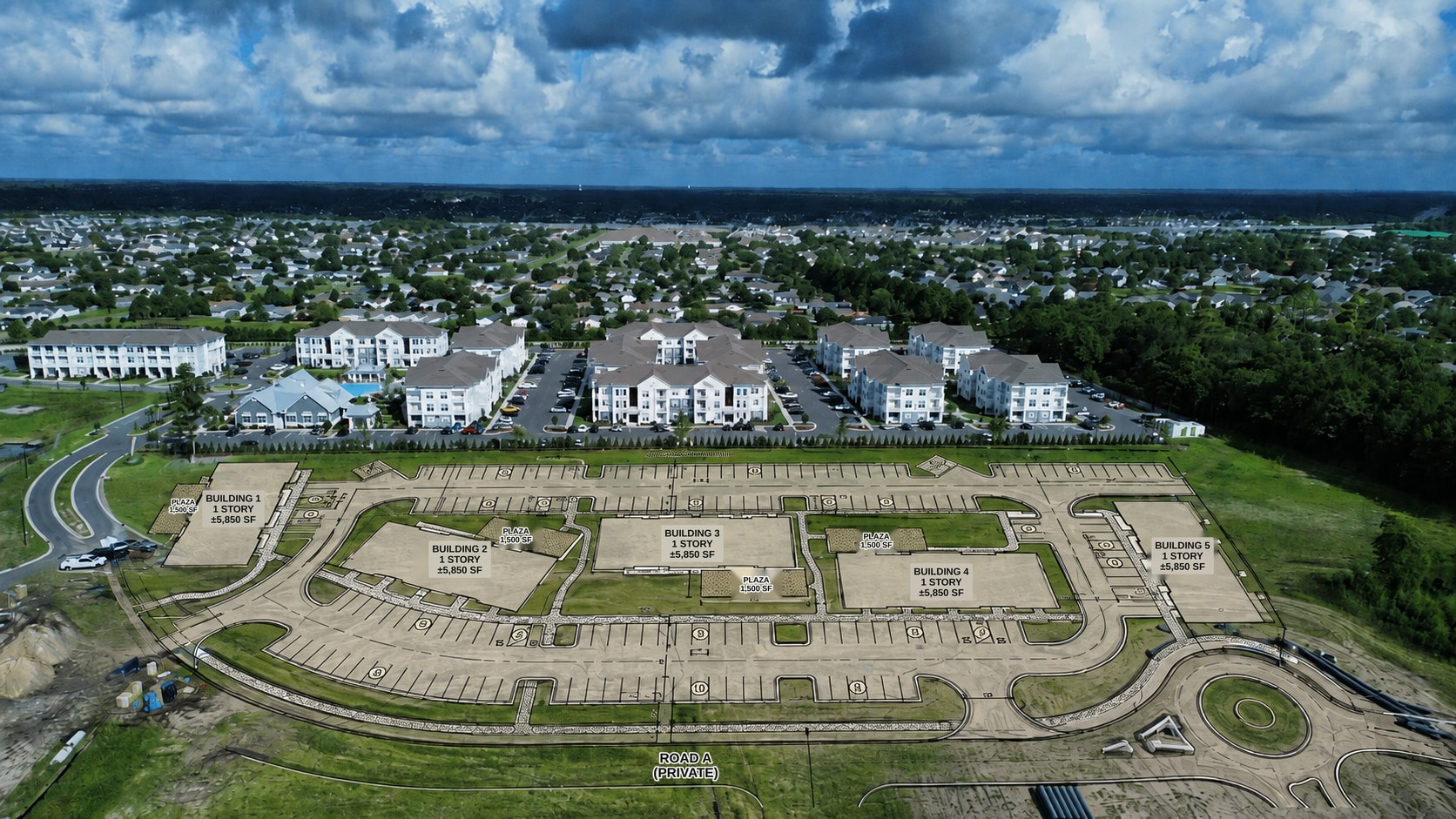 7241 Market Street, Wilmington, NC for lease Site Plan- Image 1 of 4