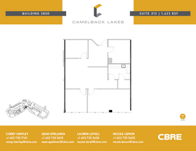 2850 E Camelback Rd, Phoenix, AZ for lease Floor Plan- Image 1 of 1