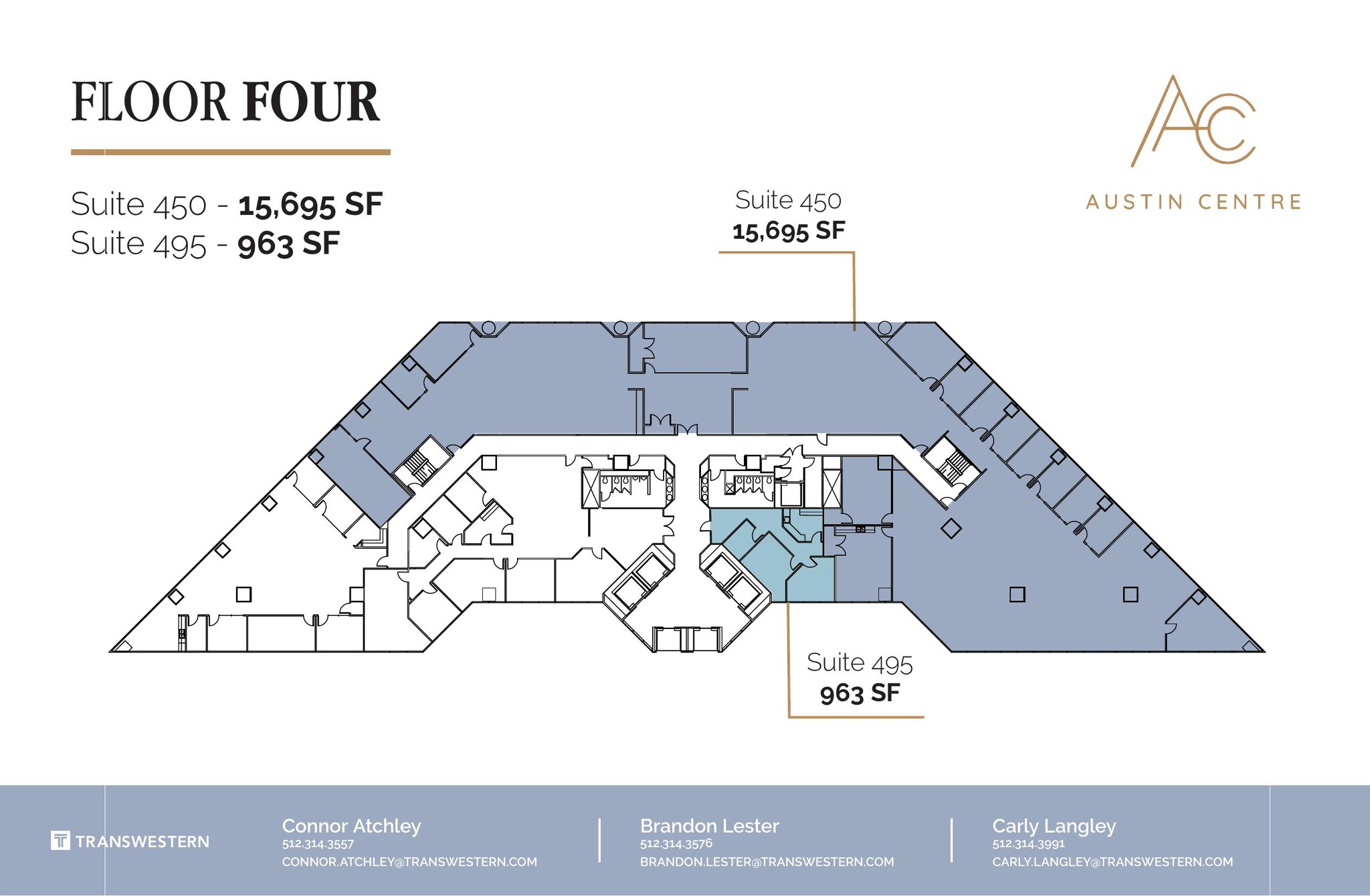 701 Brazos St, Austin, TX for lease Floor Plan- Image 1 of 1