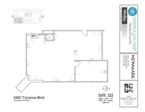 3400 Torrance Blvd, Torrance, CA for lease Floor Plan- Image 1 of 1