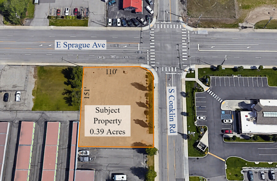 16224 E Sprague Ave, Spokane Valley, WA for lease - Aerial - Image 1 of 4