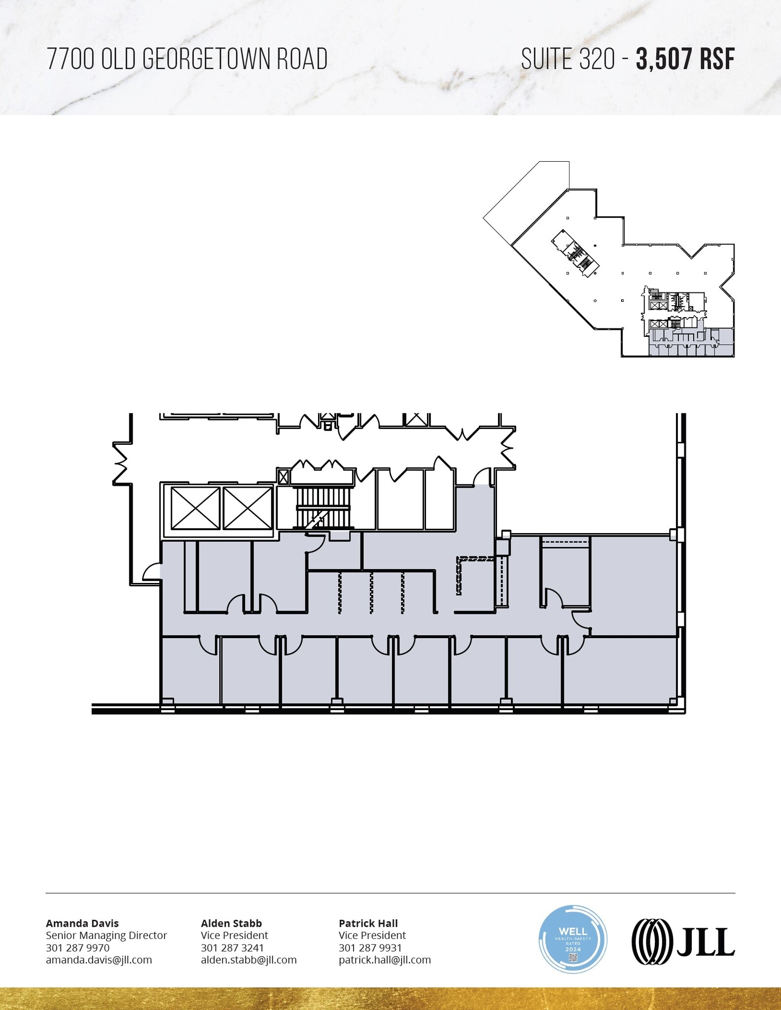 7700 Old Georgetown Rd, Bethesda, MD for lease Floor Plan- Image 1 of 1