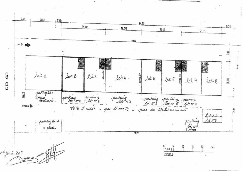 Gémenos, Gémenos for lease - Site Plan - Image 2 of 2