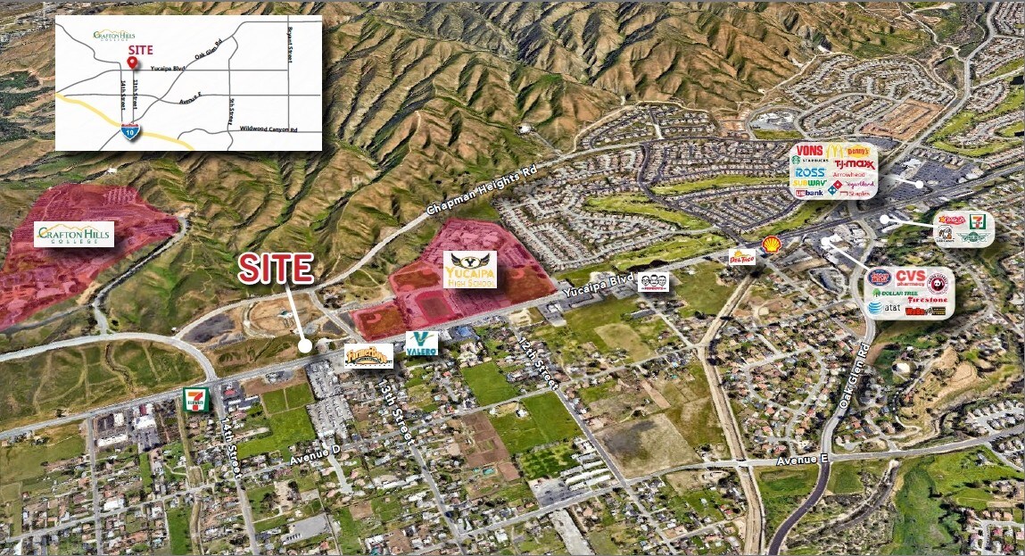 0.91 Acres Yucaipa Blvd, Yucaipa, CA 92399 Land for Sale