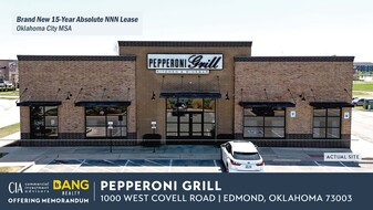 PEPPERONI GRILL – EDMOND, OK - NNN Property