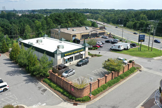 1530 Hanes Mall Blvd, Winston-Salem, NC - aerial  map view